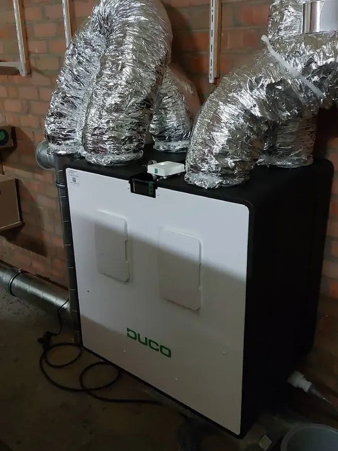Systeem D · Duco – Staande opstelling in de berging